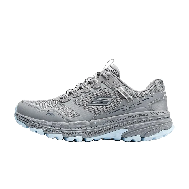 斯凯奇女士复古运动鞋2024年春夏新款轻质缓震舒适跑步鞋129525