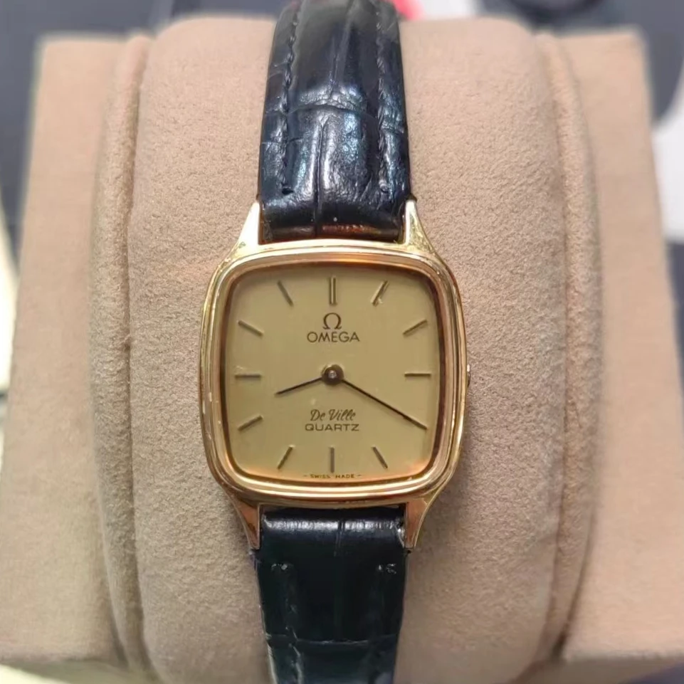90新  欧米茄/调丁刻/方盘/中古女表/20mm/九月11.3/zb23110172
