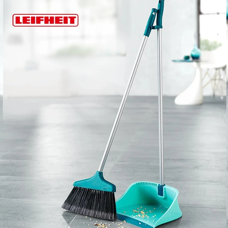 Leifheit德国利菲折叠扫把套装簸箕家用可折叠加厚软毛扫帚套装