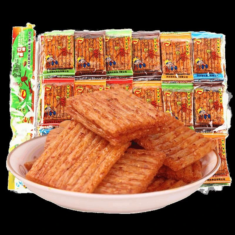 【小扬哥推荐】嘴巴香麻辣条辣条小包儿时辣条亲嘴片经典麻辣零食碳