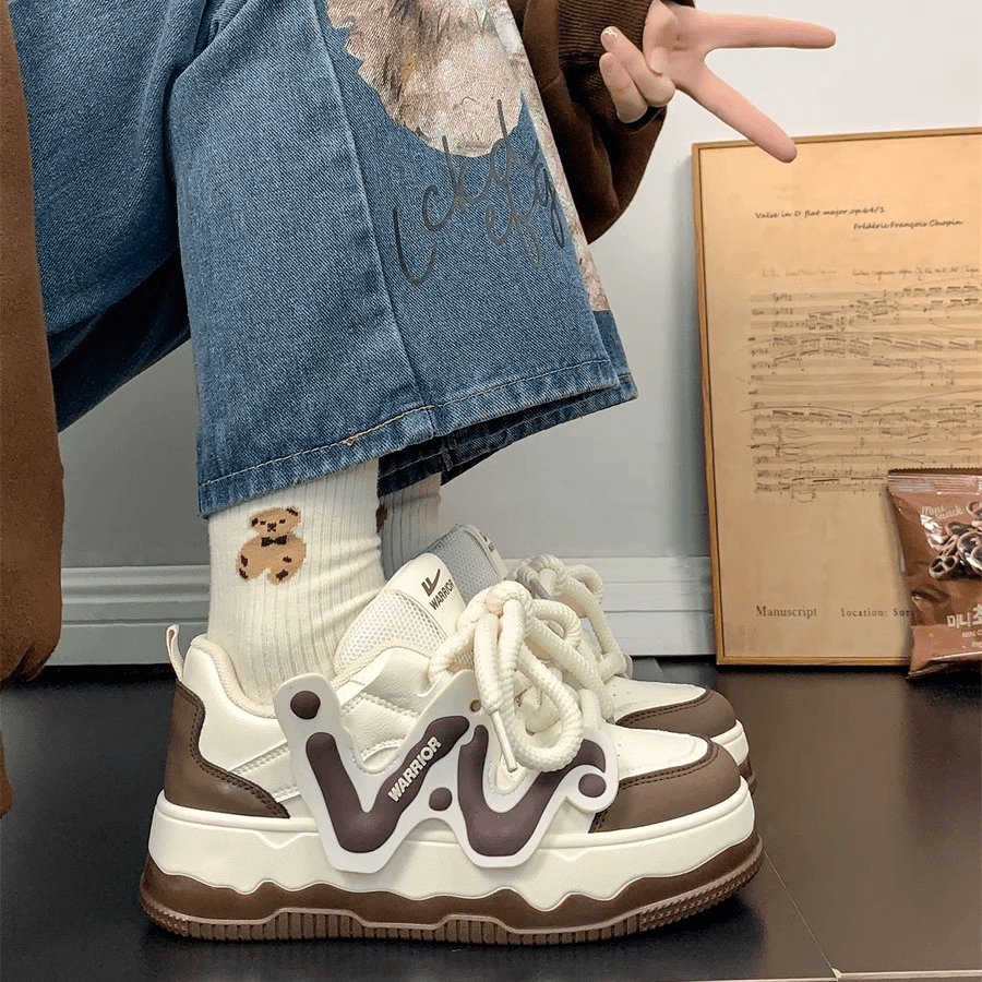 回力女鞋厚底板鞋2024新款女鞋秋季运动休闲鞋ins潮港风网红同款