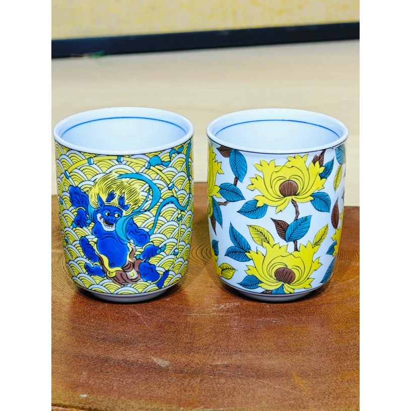 A050陶瓷主人杯手绘创意国潮