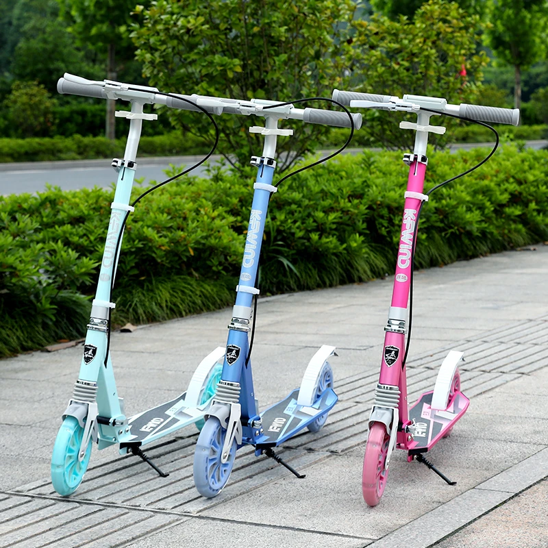 KFWIND大童两轮滑板车铝合金车架6-8-12岁5岁以上儿童到178cm成人