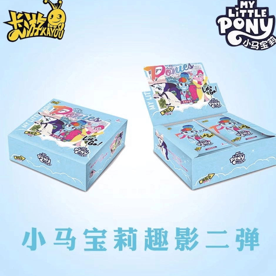 【叠叠乐】卡游正版小马宝莉趣影第二弹收藏卡盲盒【楚欧代拆】