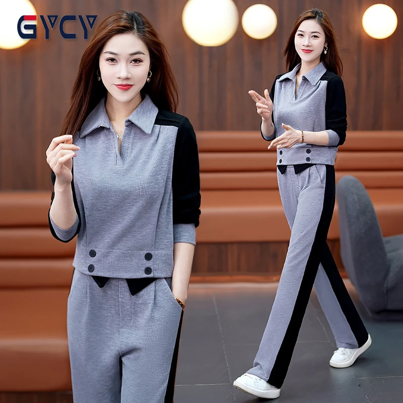 品牌休闲运动套装女秋季2024年新款春秋款女士时尚洋气卫衣两件套