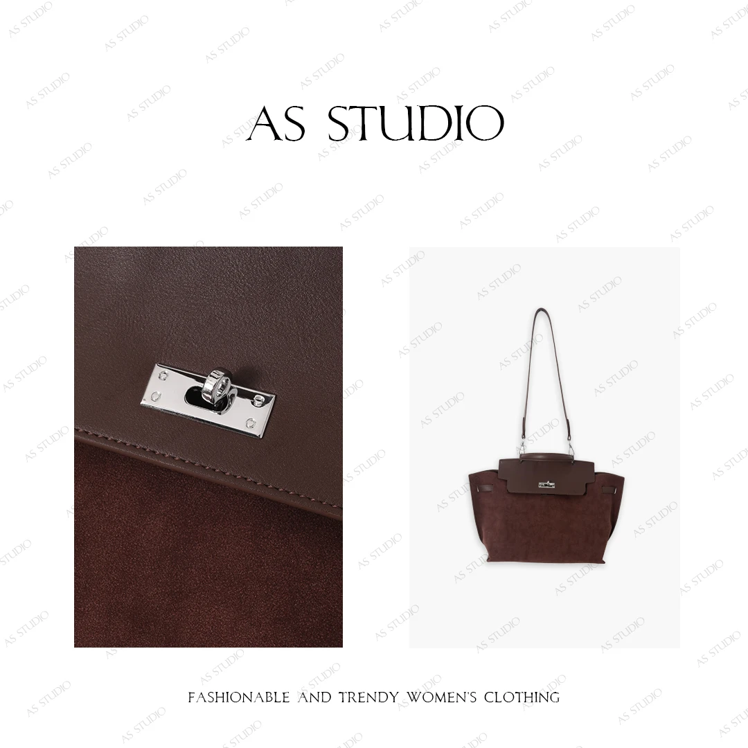 【AS中古包】25新小众磨砂复古凯莉单肩手提包AS24QBAO666