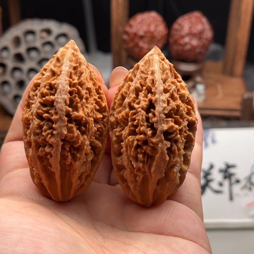 文玩核桃把件天***板关东木子家楸大胖81
