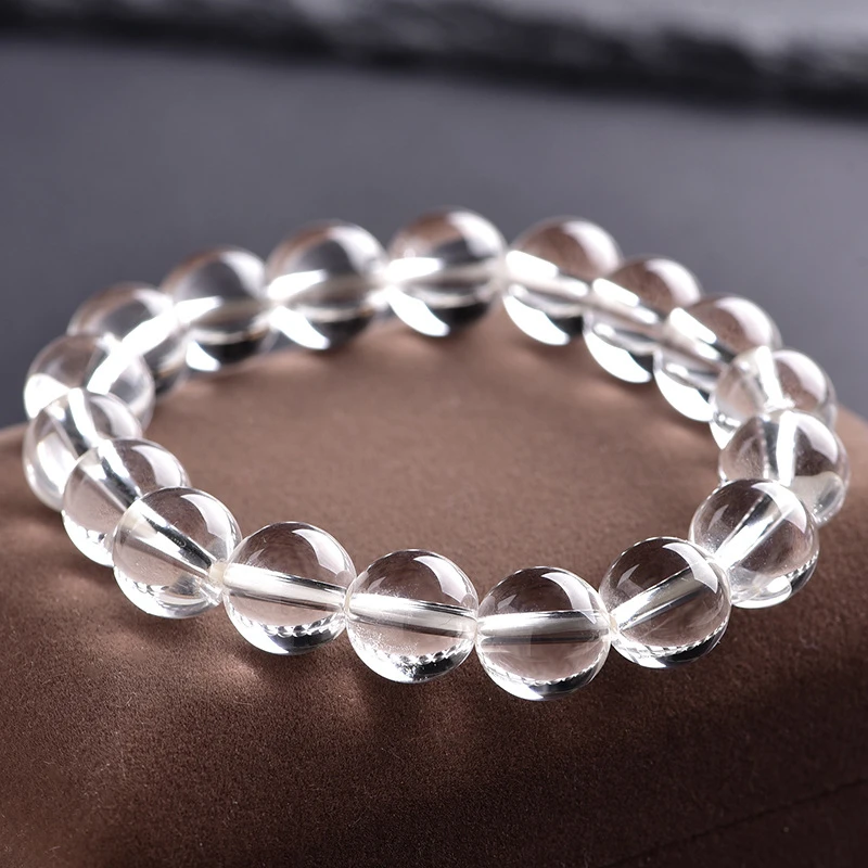 非金属布艺手链 巴西超A级白手链 净体消磁男女情侣款手串