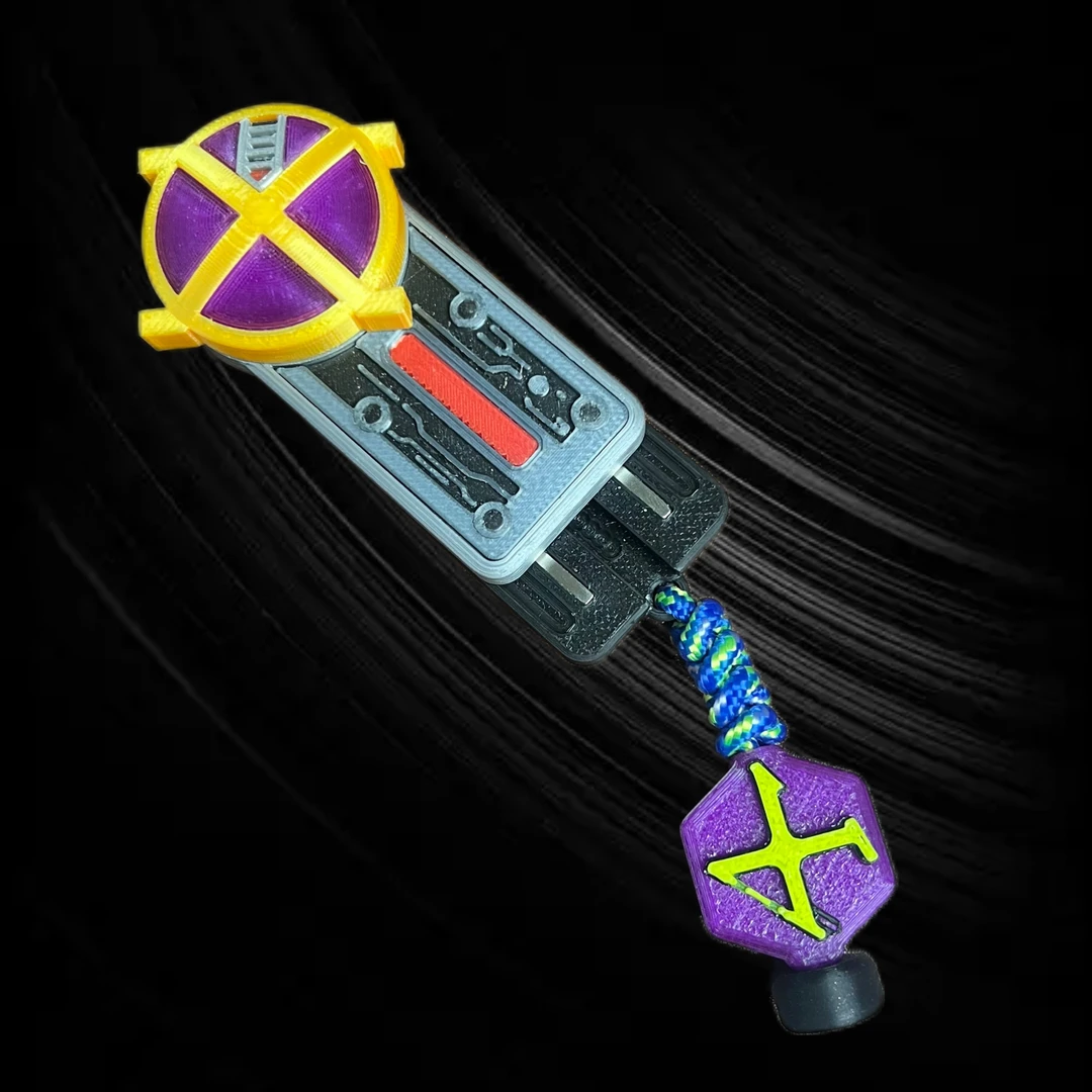 〖凯撒〗假面芯片直推回弹叮叮机械推牌叮叮机械币edc解压玩具