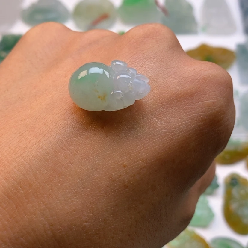 【闪购商品】定制翡翠未镶嵌小象