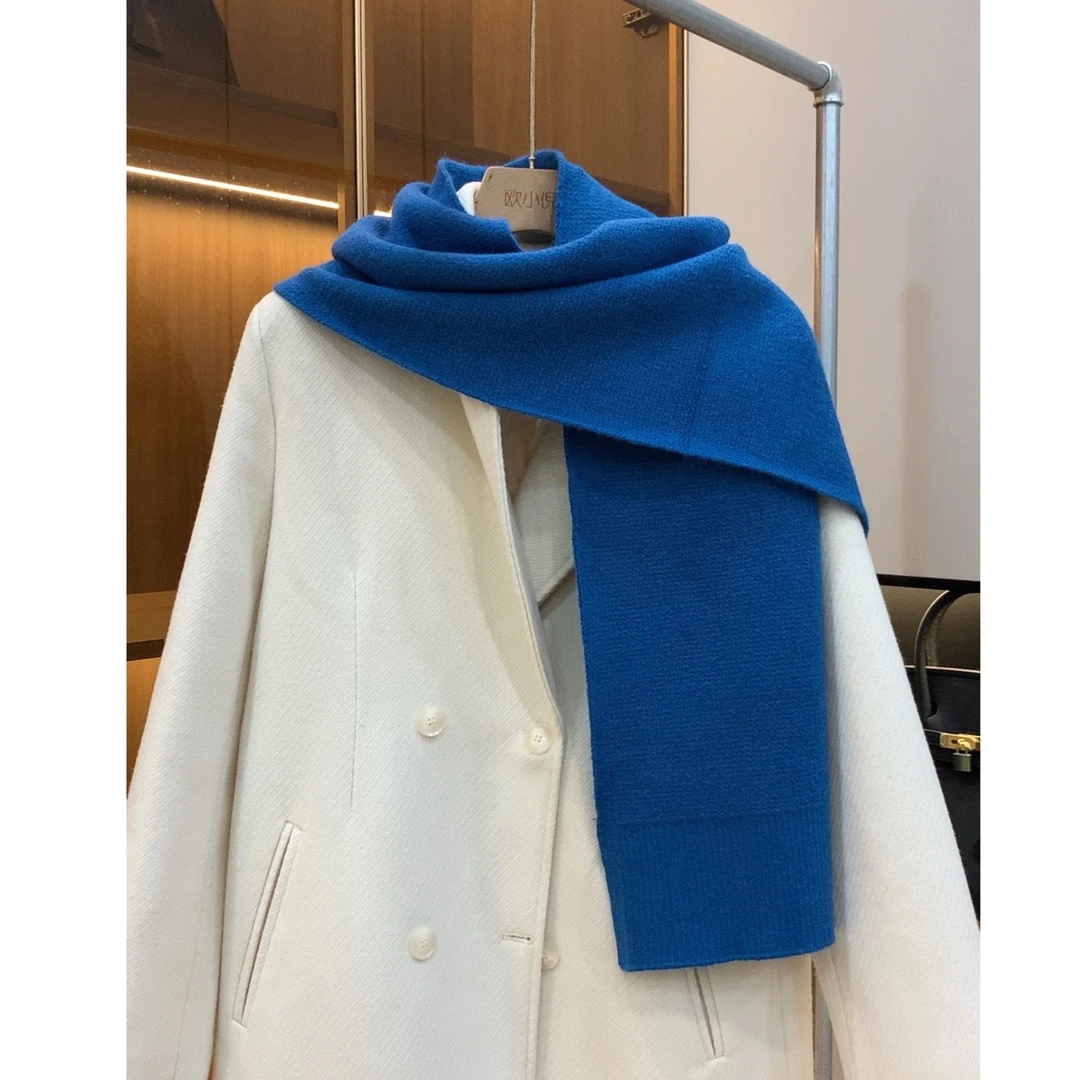 冬天纯色女款保暖韩系女士高档围巾女冬季高级感百搭围脖944