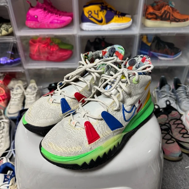 42码/无原盒/Nike Kyrie 7 EP 欧文7 中帮 实战篮球鞋/公价1399