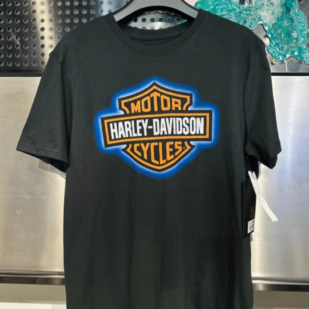 哈雷新款短袖，双面都有logo，96026-25VM
