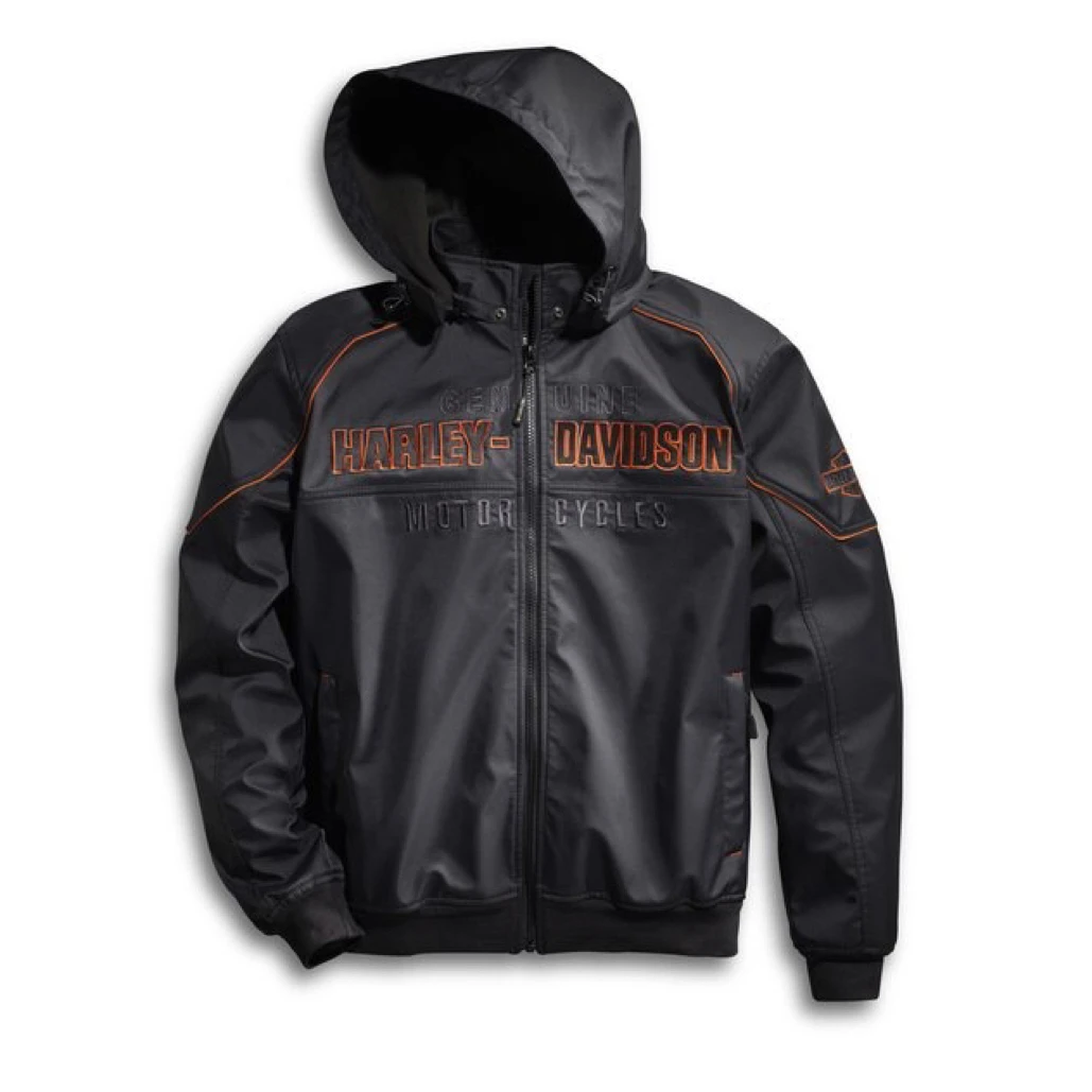 哈雷防风保暖夹克，美版98163-21VM