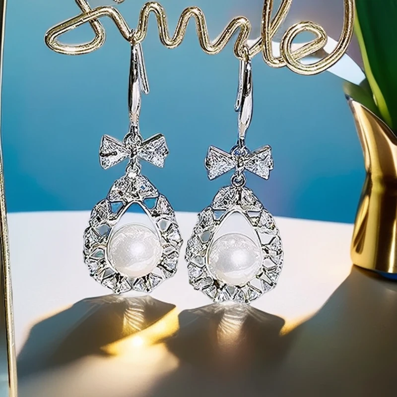 铜合金耳饰 （502号）心有所属时尚高端女人味耳环耳饰