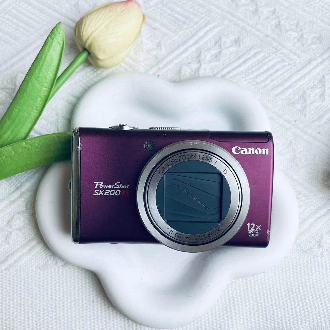 佳x能sx200 12倍光变小长焦机型 复古ccd老数码相机 二手相机