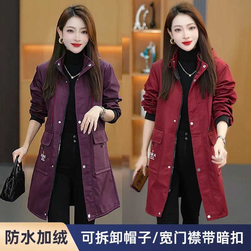 时尚罩衣成人防水加绒外穿耐脏工作服防油厨房围裙加厚男女通用