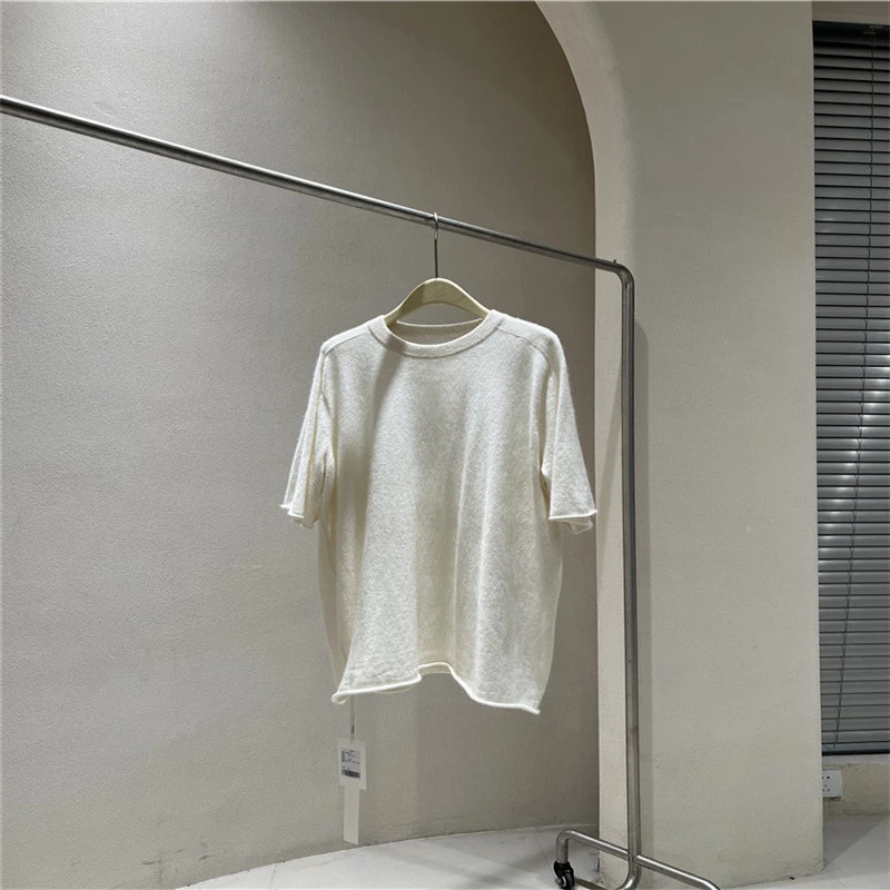 高端休闲时尚毛衣女新款短袖H02-32621