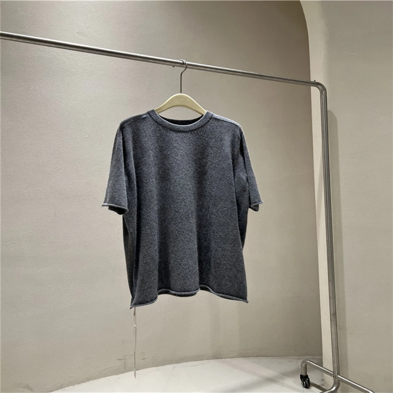 高端休闲时尚毛衣女新款短袖H02-32621