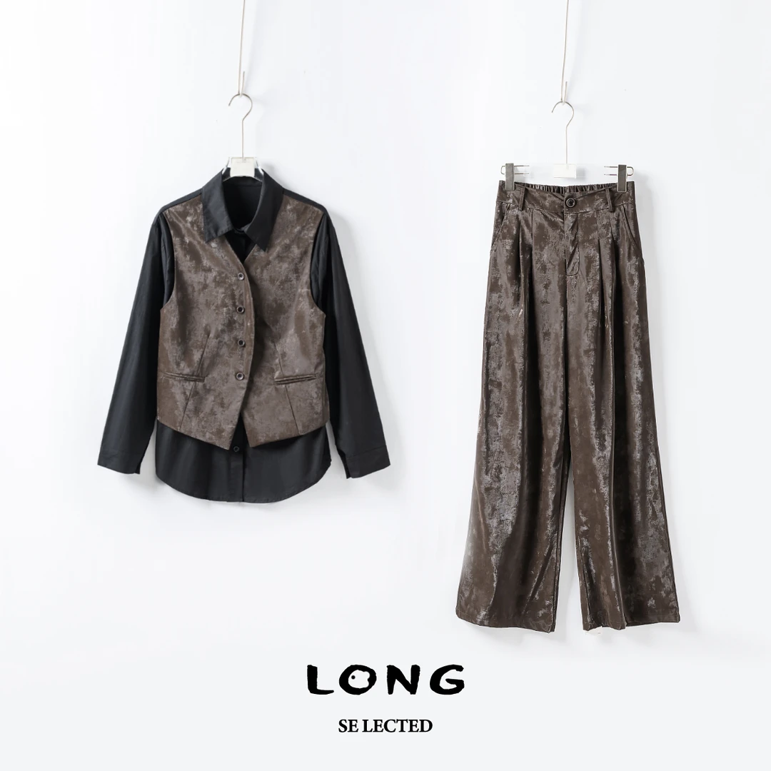 【特价-占单者限购】Q1118 百搭不过时高级感满满显瘦时尚套装 98