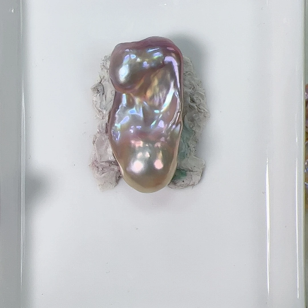 淡水珍珠巴洛克未镶嵌罕****A