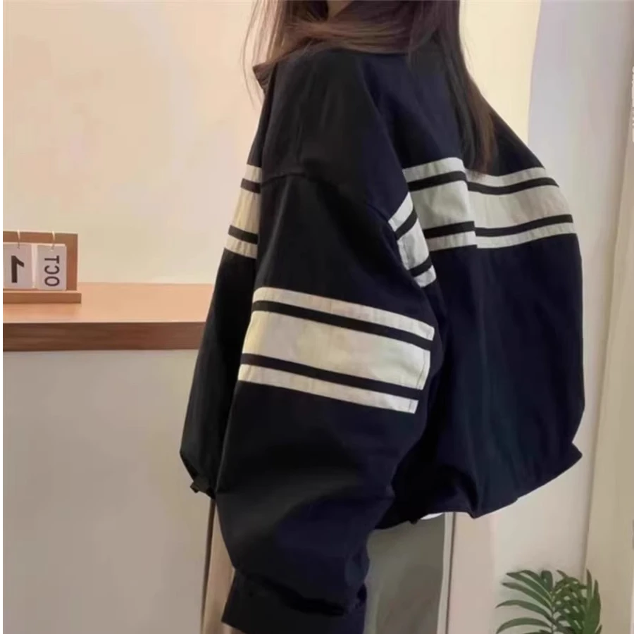 彤丽短款棒球服外套女2025年春秋新款小个子休闲百搭爆款夹克上衣