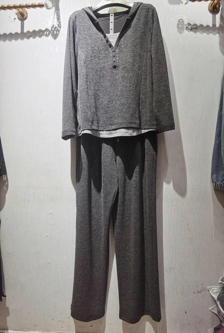 大码休闲女装套装