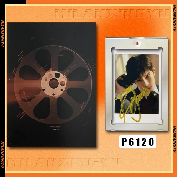 P6120【井柏然】正品拍立得照片 白边