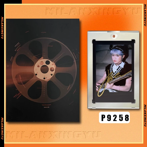 P9258【黄明昊】正品拍立得照片 黑边