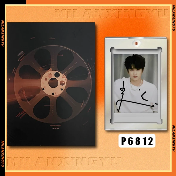 P6812【敖子逸】正品拍立得照片 白边