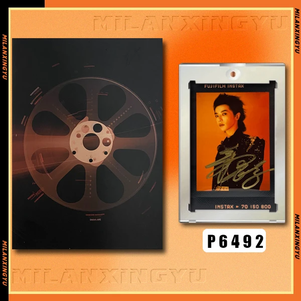 P6492【华晨宇】正品拍立得照片 黑胶