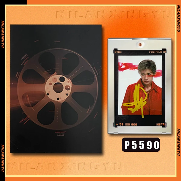 P5590【易烊千玺】正品拍立得照片 黑胶