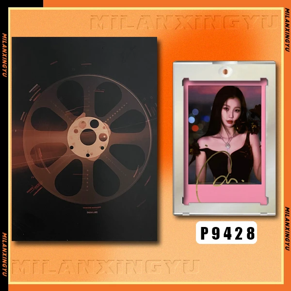 P9428【虞书欣】正品拍立得照片 粉边