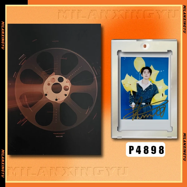 P4898【张新成】正品拍立得照片 白边