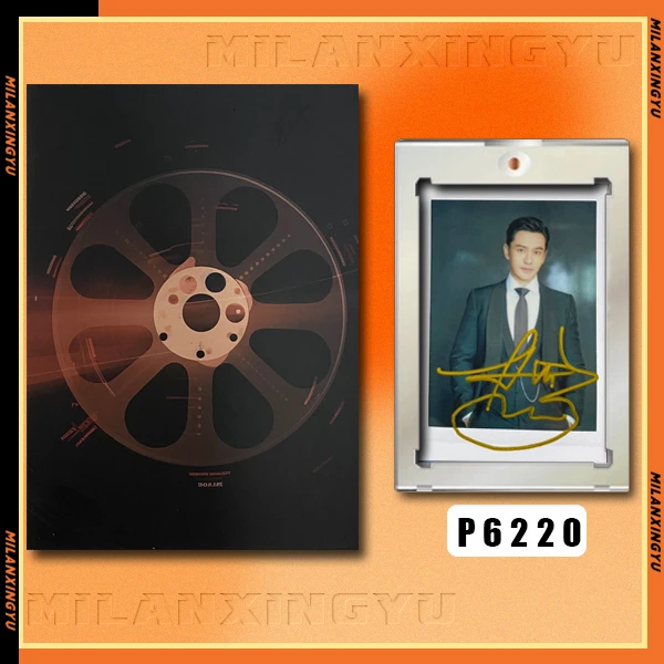 P6220【黄晓明】正品拍立得照片 白边