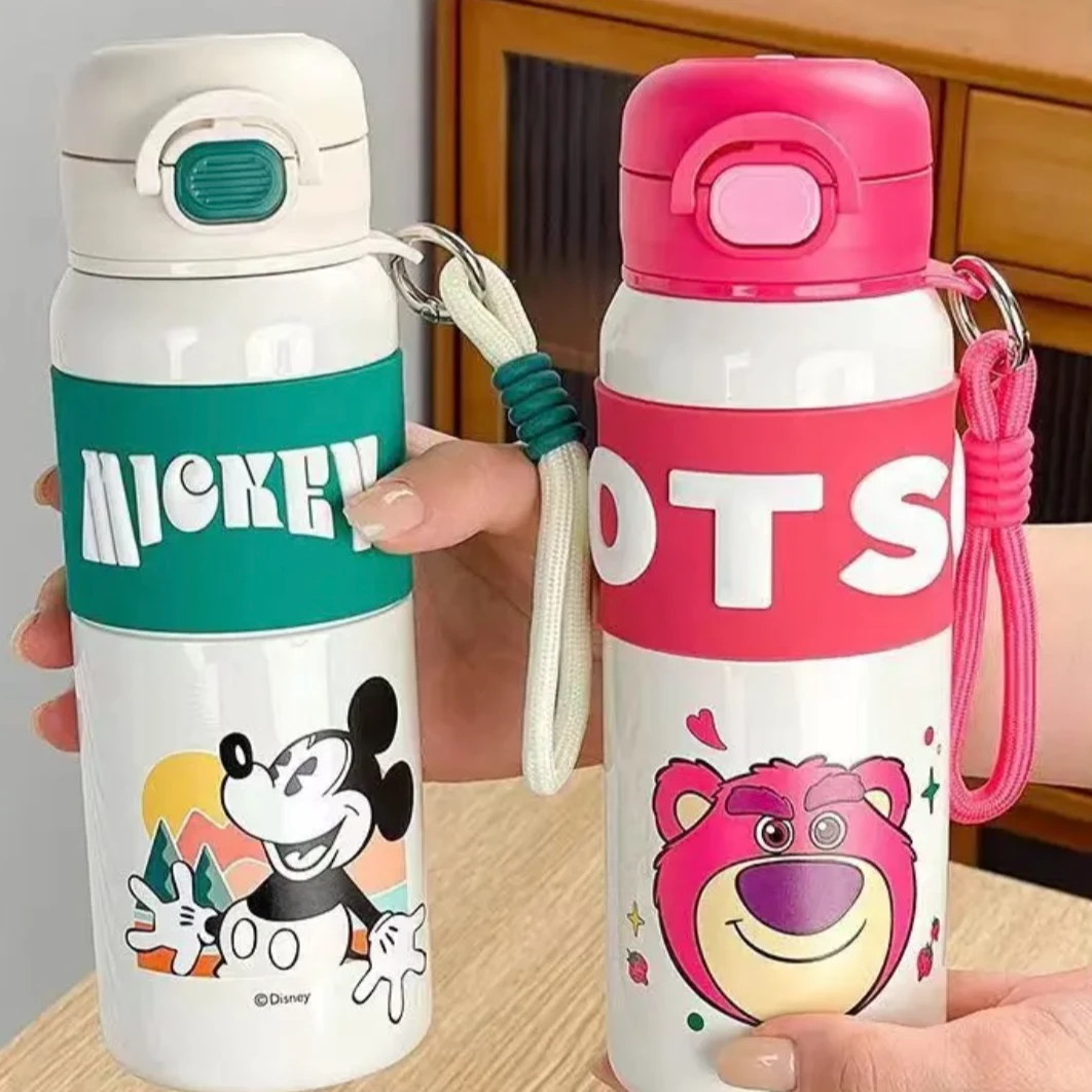 【俊俊】迪士尼草莓熊系列高颜值316便携保温杯冰可爱车载