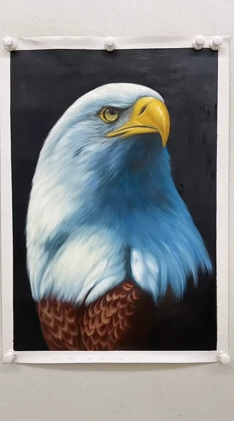 【闪购商品】书法老鹰 60*90