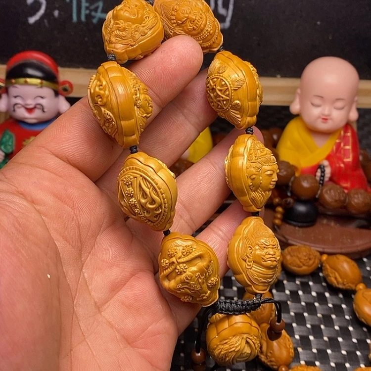 【闪购商品】橄榄核手串佛之怒