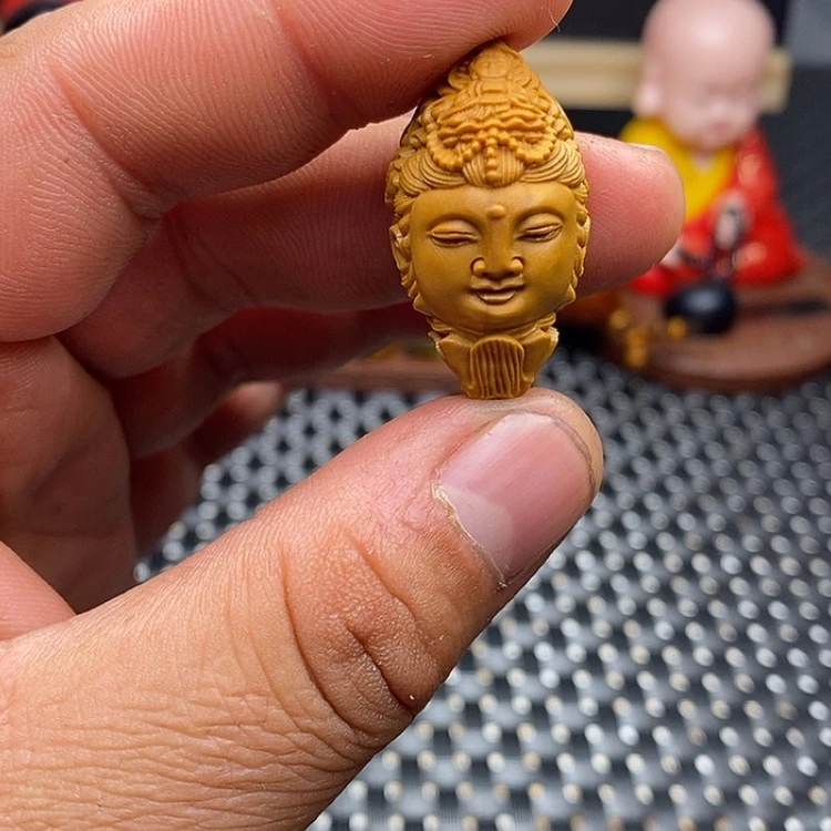 【闪购商品】橄榄核手串玉龙观音