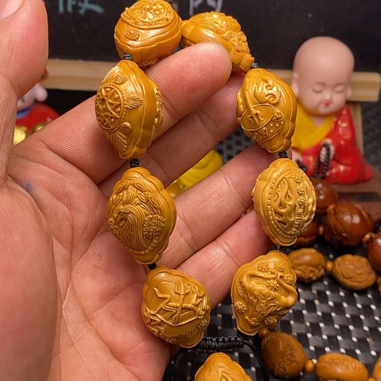 【闪购商品】橄榄核手串佛之怒