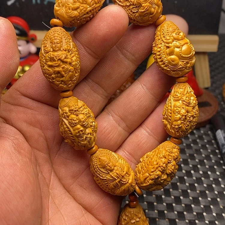 【闪购商品】橄榄核手串96罗汉万佛