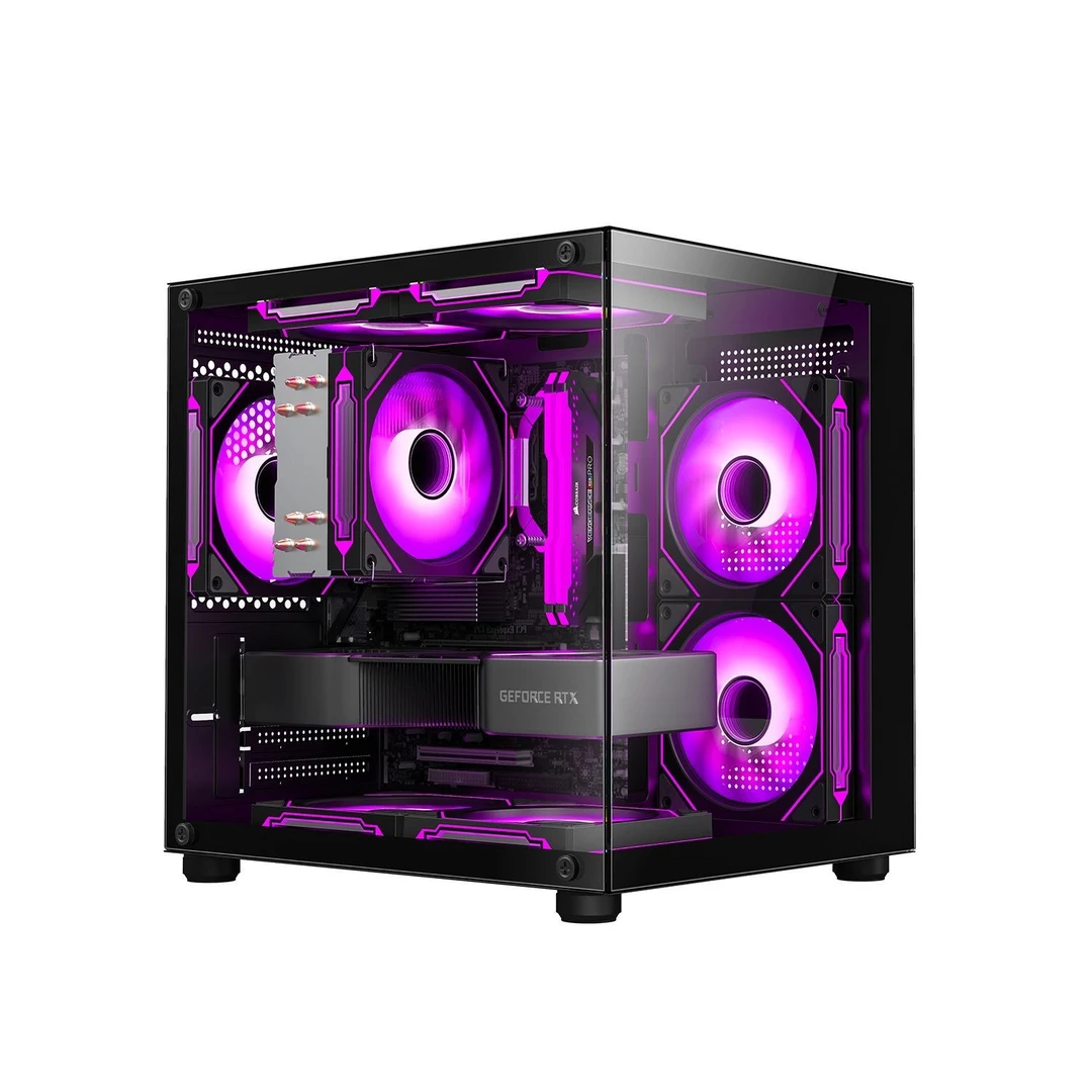 酷睿3号12100F+1660S-6G电脑台式机