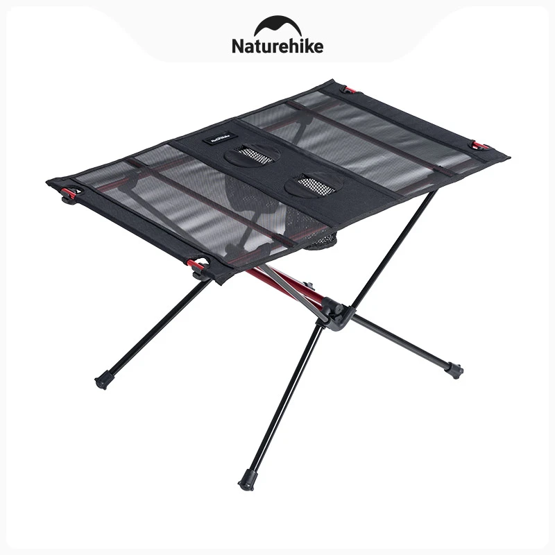 【超轻布网面折叠桌】挪客轻便户外露营便携式野外喝茶铝合金小桌子