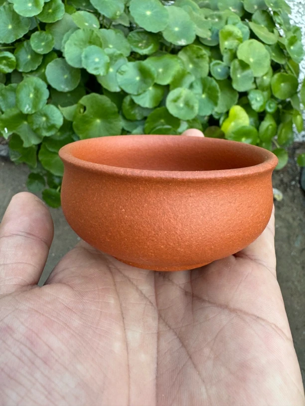 宜兴黄龙山原矿紫砂茶杯手工品茗杯宝山团泥泥手工主人杯 100cc