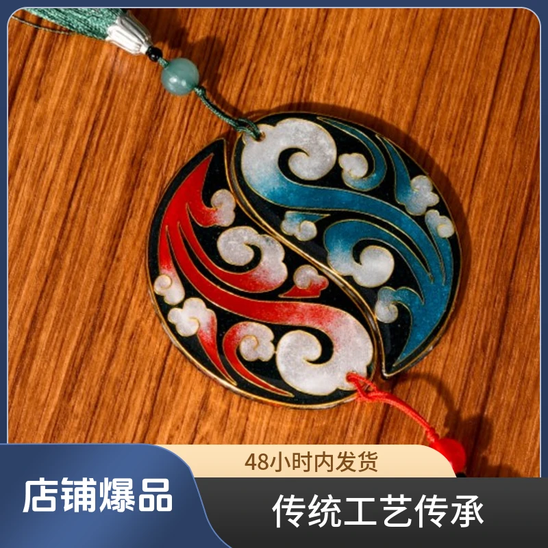 新手掐丝珐琅画diy材料包新年亲子趣味珐琅掐丝挂件手工制作工艺