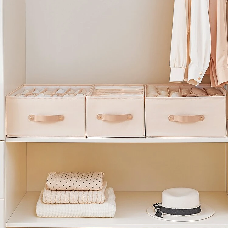 【唐菀Zoey专属】衣服牛仔裤分格整理收纳分隔储物箱衣柜收纳箱