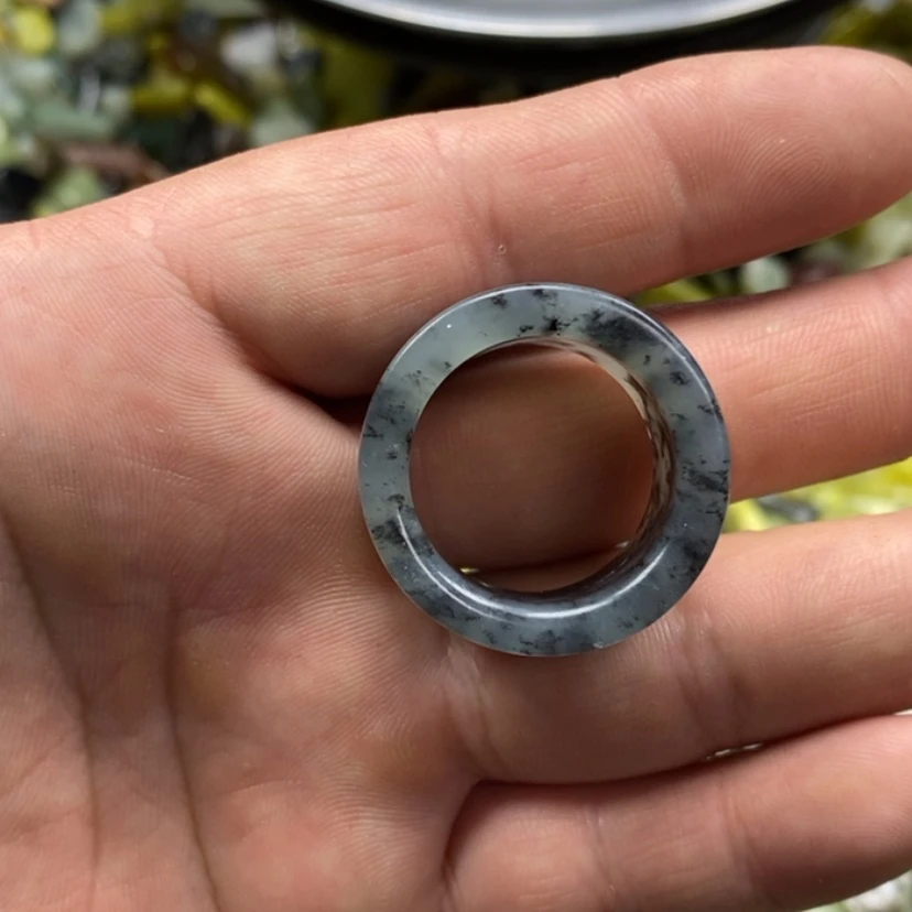 【闪购商品】蛇纹石玉鱼缸石未镶嵌