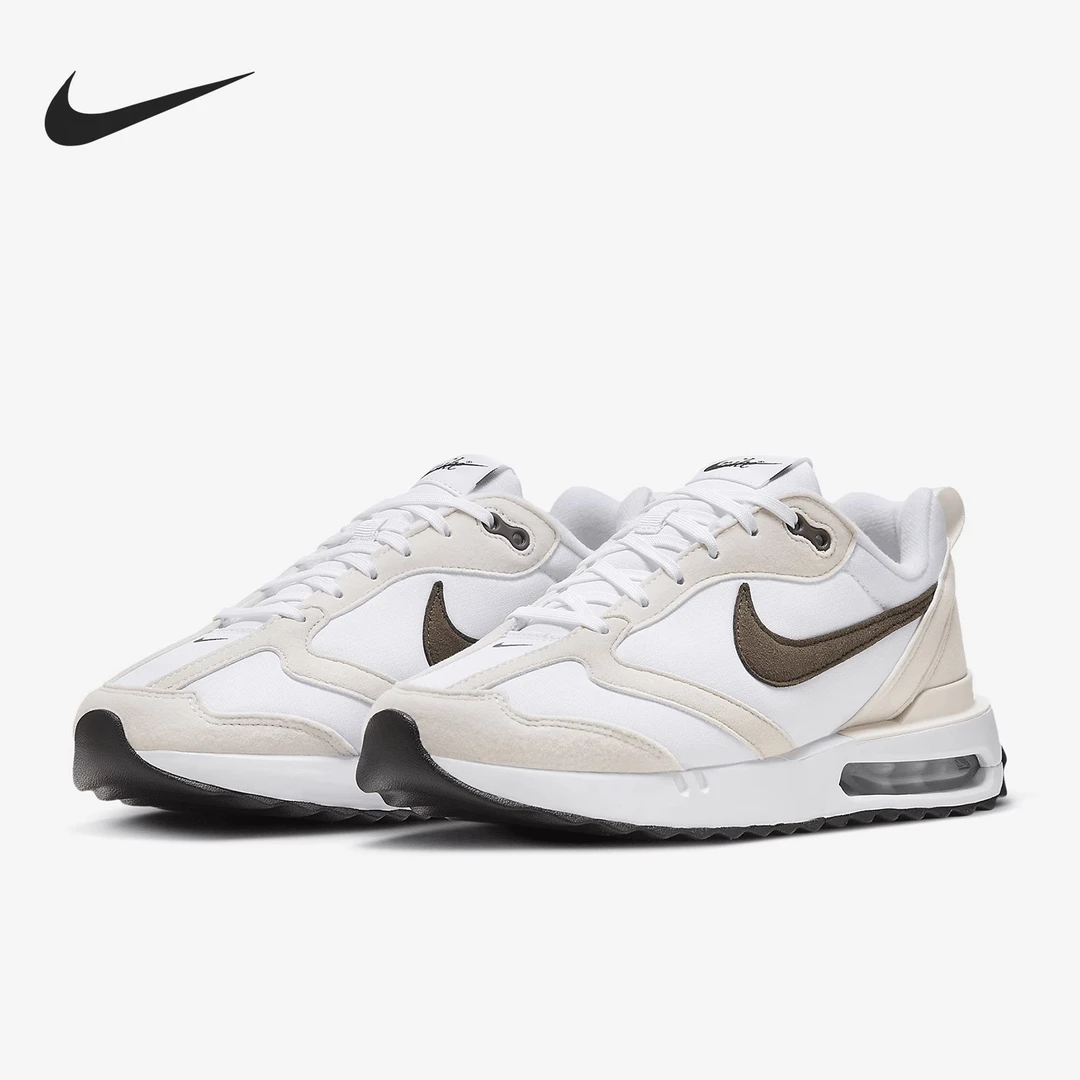 耐克复古女鞋AIRMAXDAWN白棕低帮运动休闲鞋DC4068102