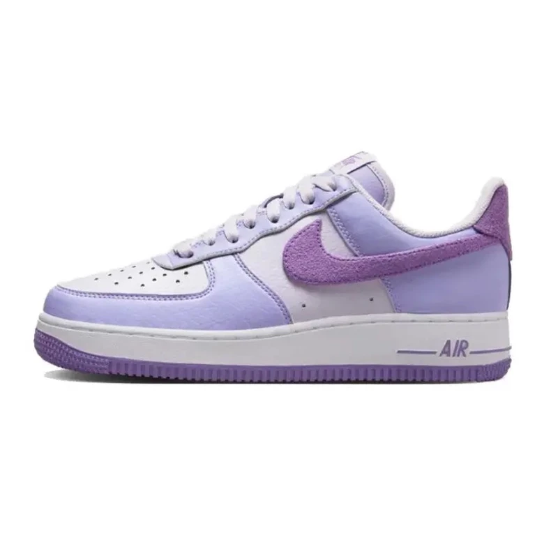NIKE/耐克女子AF1新款紫色拼接空军一号潮流板鞋休闲鞋HQ3905500