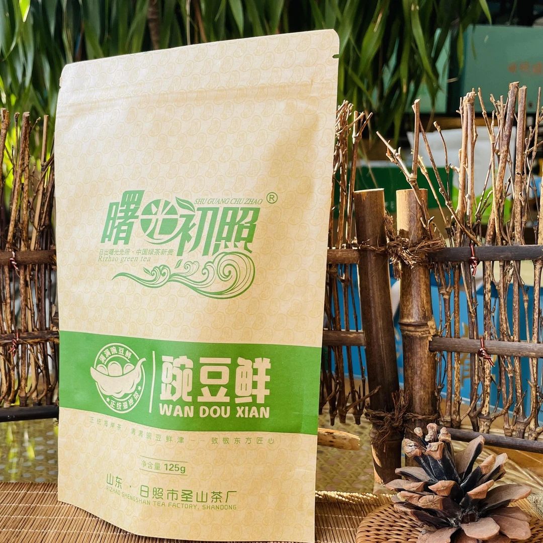 日照绿茶2024年新茶晚秋茶一芽一叶  豆香清甜回甘